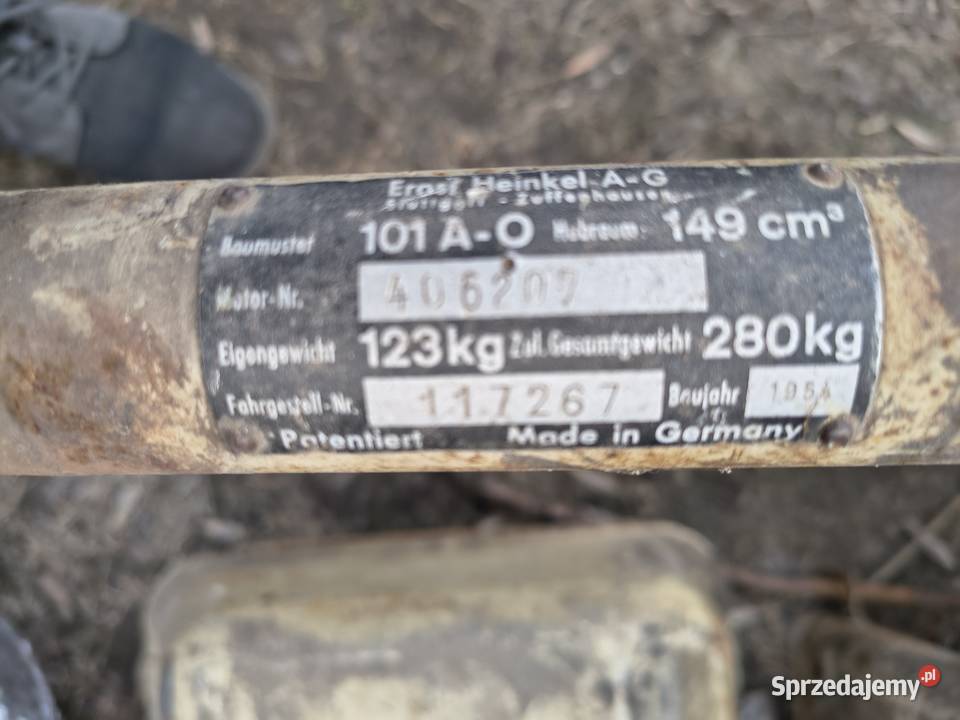 Heinkel Tourist 101A0 Toruń