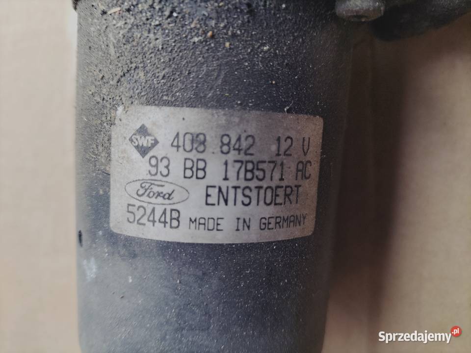 SILNICZEK SILNIK WYCIERACZEK PRZÓD FORD MONDEO osobowe Części Kamień-Kolonia