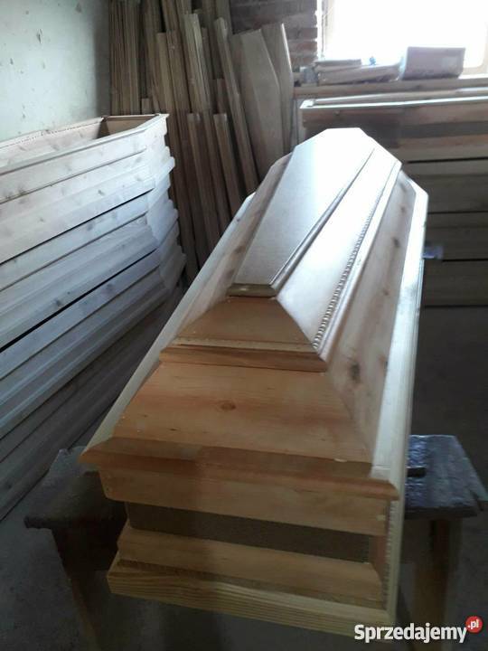 Trumny gotowe skrzynie drewniane Kraków