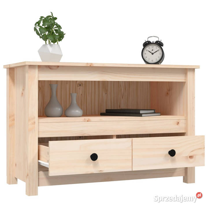 Szafka pod telewizor 79x35x52 lite drewno Warszawa