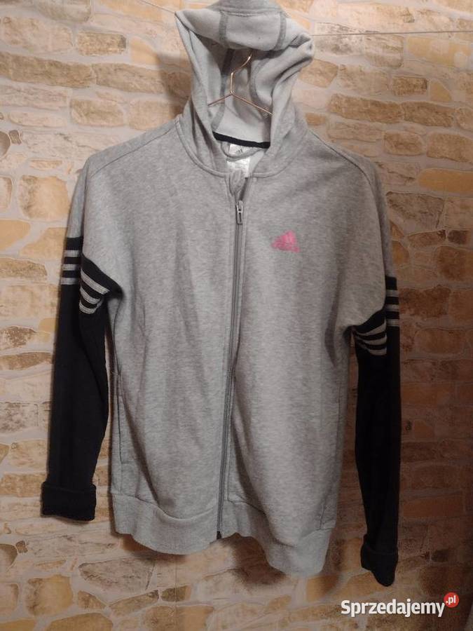 XSS ADIDAS Szara bluza sportowa z kapturem z Kraków