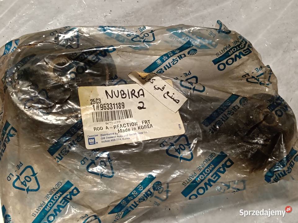 Poduszka silnika przód Daewoo Nubira 96331189 16 osobowe Chorzów