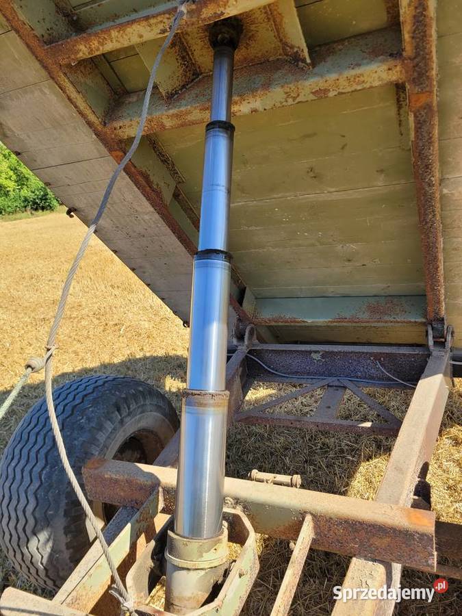 Przyczepa jednoosiowa wywrotka 6 ton nieuszkodzony zachodniopomorskie Darłowo