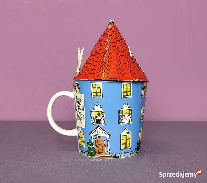 Muminki KUBEK Moomin Arabia Finland Dom Muminków Jasień