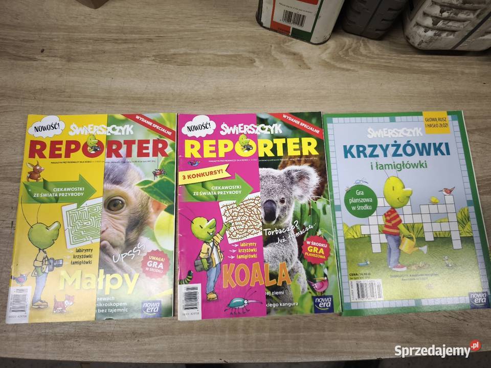 Zestaw gazetek gazet czasopism dzieci Kraków