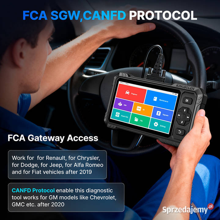KINGBOLEN S6 Elite komputer skaner diagnostyczny Interfejsy diagnostyczne Wrocław