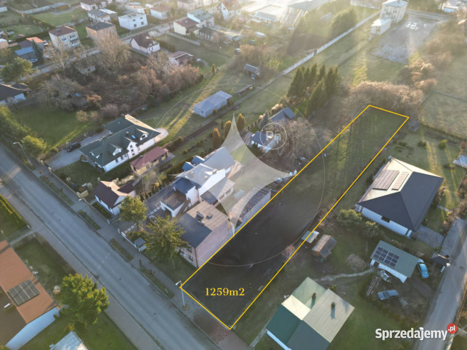 Działka budowlana Sienkiewicza Terespol asfalt