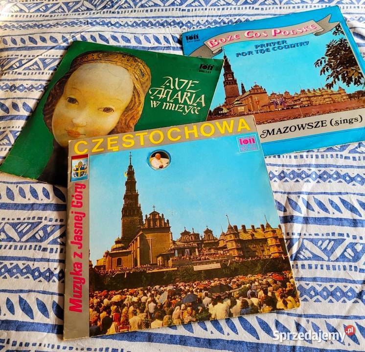 Ave Maria w Muzyce Mazowsze Boże Coś Polskę płyta winylowa Kultura i Rozrywka Chełmno