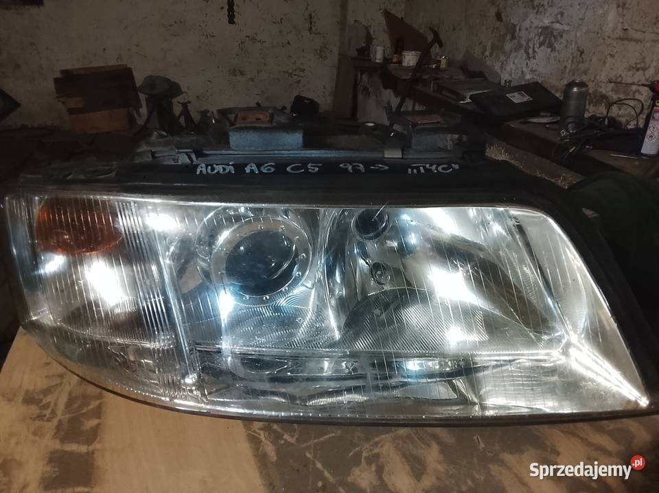 Promocja Lampy przód Audi A6 C5 oryginały Nowy Targ