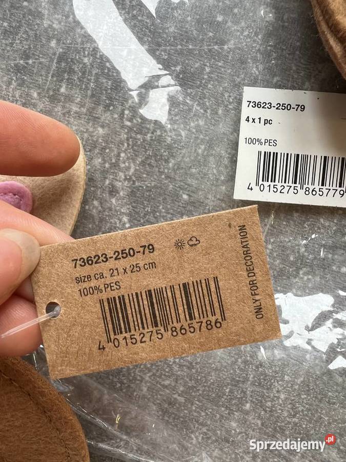 Filcowe torby torebki dekoracyjne na prezenty Jasło