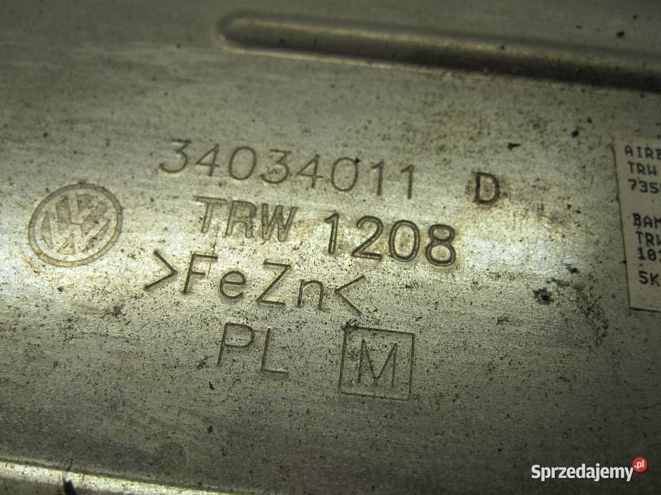 VW GOLF VI 09r AIRBAG poduszka kolanowa