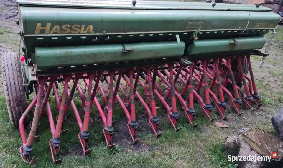 Siewnik zbożowy HASSIA DU 100 szerokość 3m Iłża