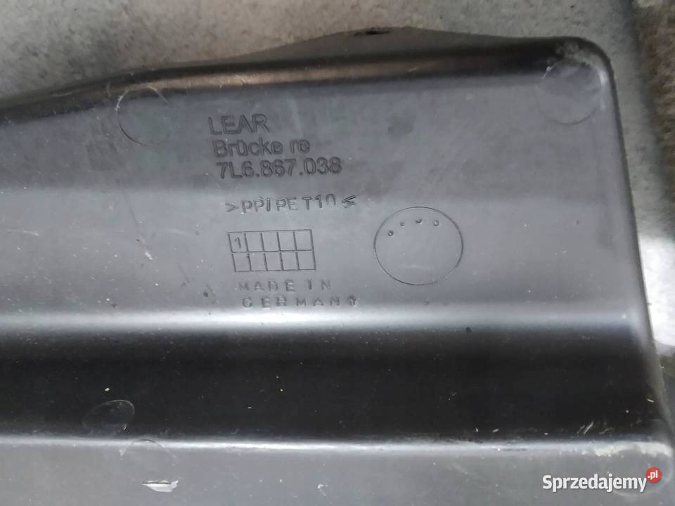 TAPICERKA BOCZEK BAGAŻNIKA PODŁOGA OSŁONA PASA osobowe