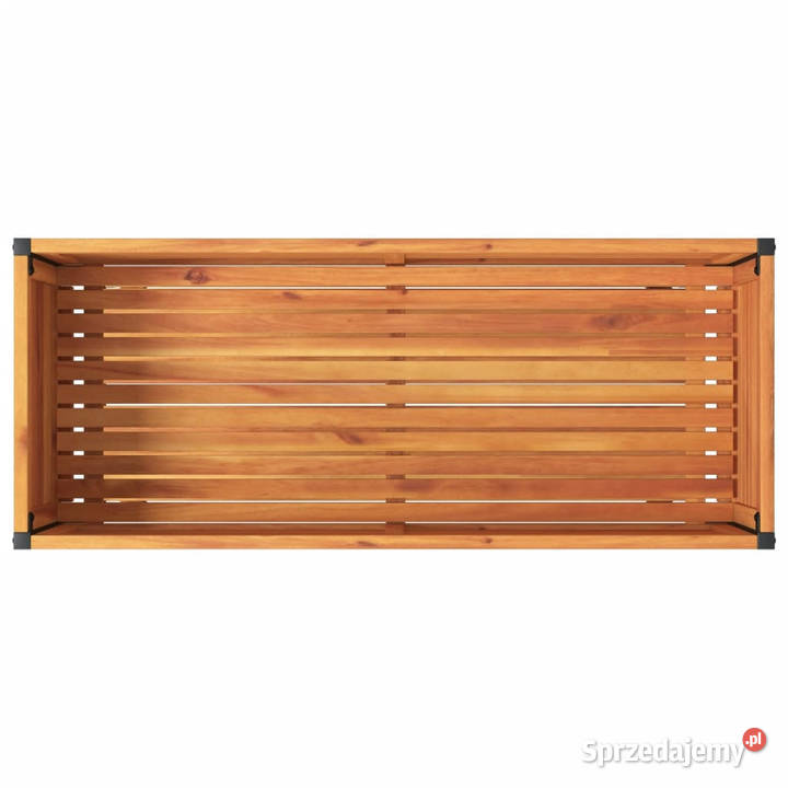 Donica ogrodowa z półką 110x45x80 drewno sprzedam