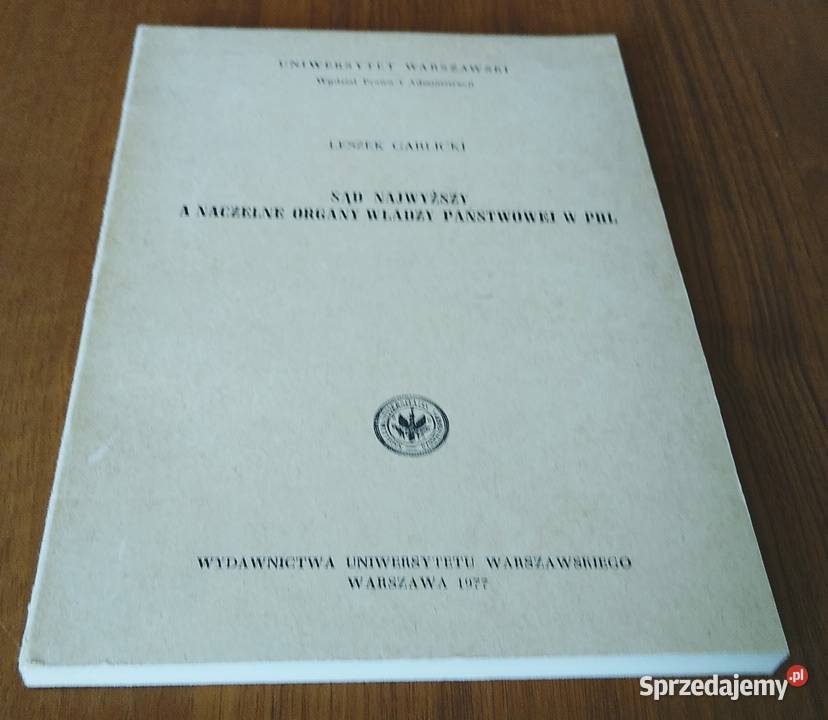 Sąd Najwyższy a naczelne organy władzy Gdańsk