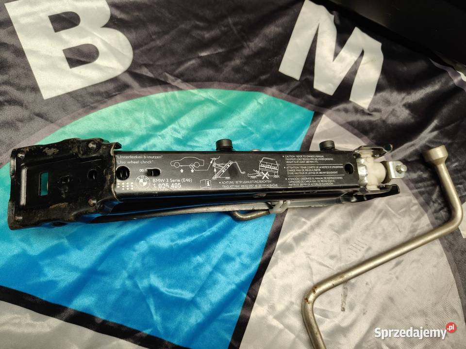 Bmw Podnośnik lewarek klucz do kół oryginał e46 Aleksandrów Łódzki sprzedam