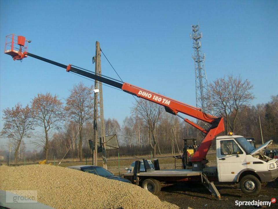 Iveco Turbo Daily 50c13 zwyżka Podnośnik koszowy pełny VAT Tarnów