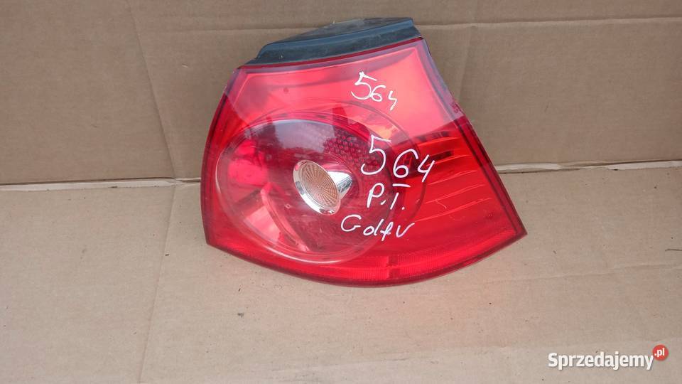 VW GOLF V HB LAMPA TYŁ PRAWA wielkopolskie Zbierkowo