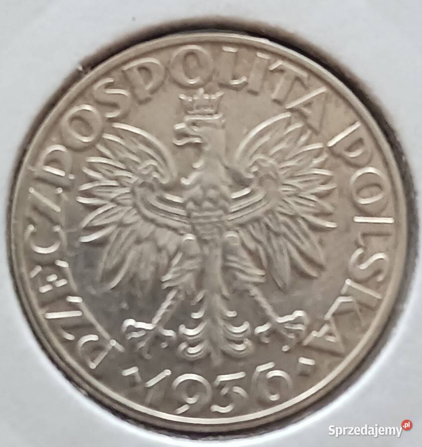 2 Żaglowiec 1936 r 2 srebro oryginał Cudeńko Konin