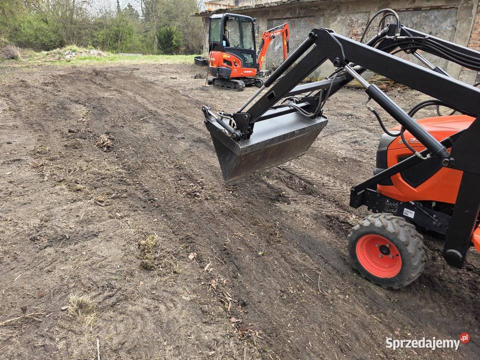 Usługi mini koparką koparka mała mini ładowarka