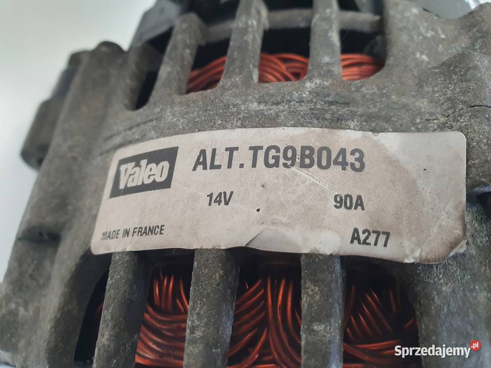 ALTERNATOR Peugeot 207 14 16V 9656956280 valeo osobowe