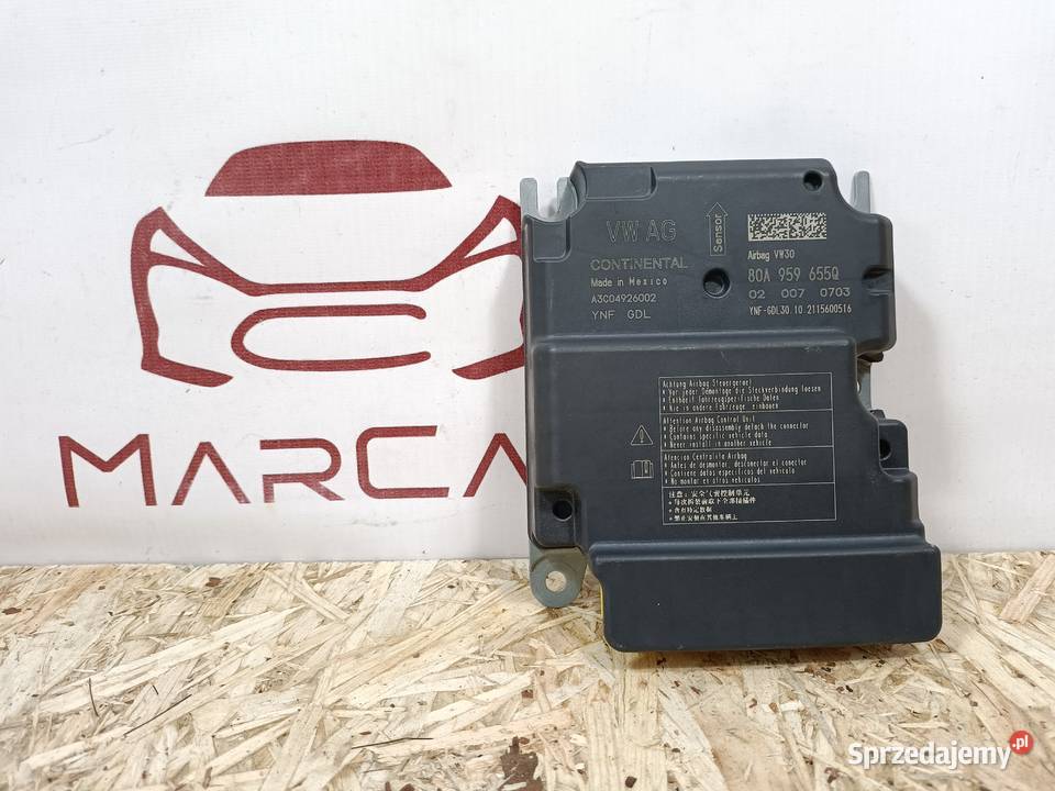 AUDI Q5 STEROWNIK SENSOR AIRBAG MODUŁ PODUSZEK Pleszew sprzedam