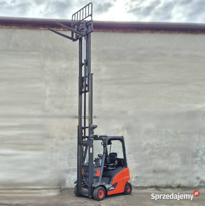 Linde H16 TRIPLEX 545 2019r kabina wózek widłowy Rybnik