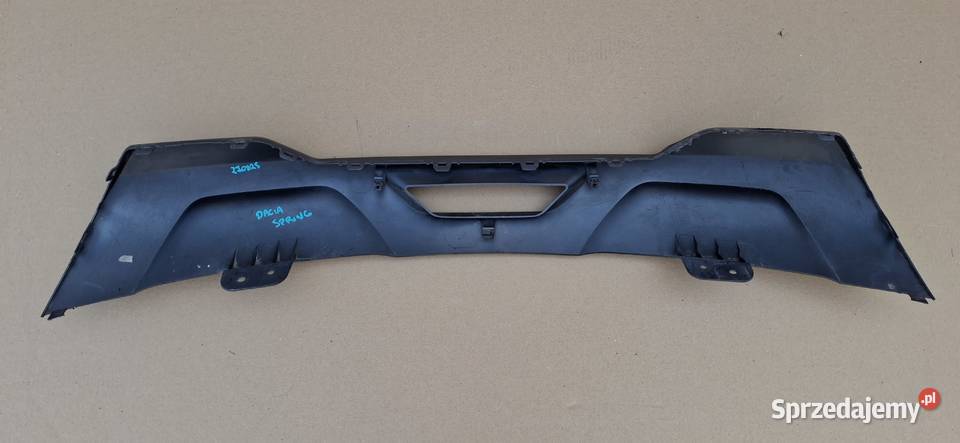 DACIA SPRING DOKŁADKA ZDERZAKA TYŁ DYFUZOR Bieleń