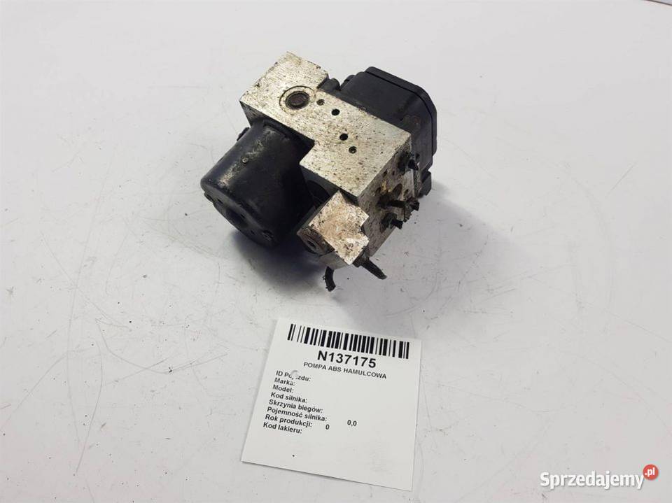 POMPA ABS HAMULCOWA A0044314612 MERCEDES W220 Części samochodowe Lipno