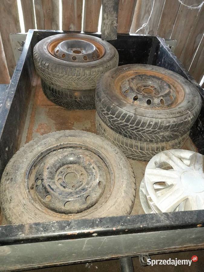 Kompletne koła 14 z oponami zimowymi do Fiata