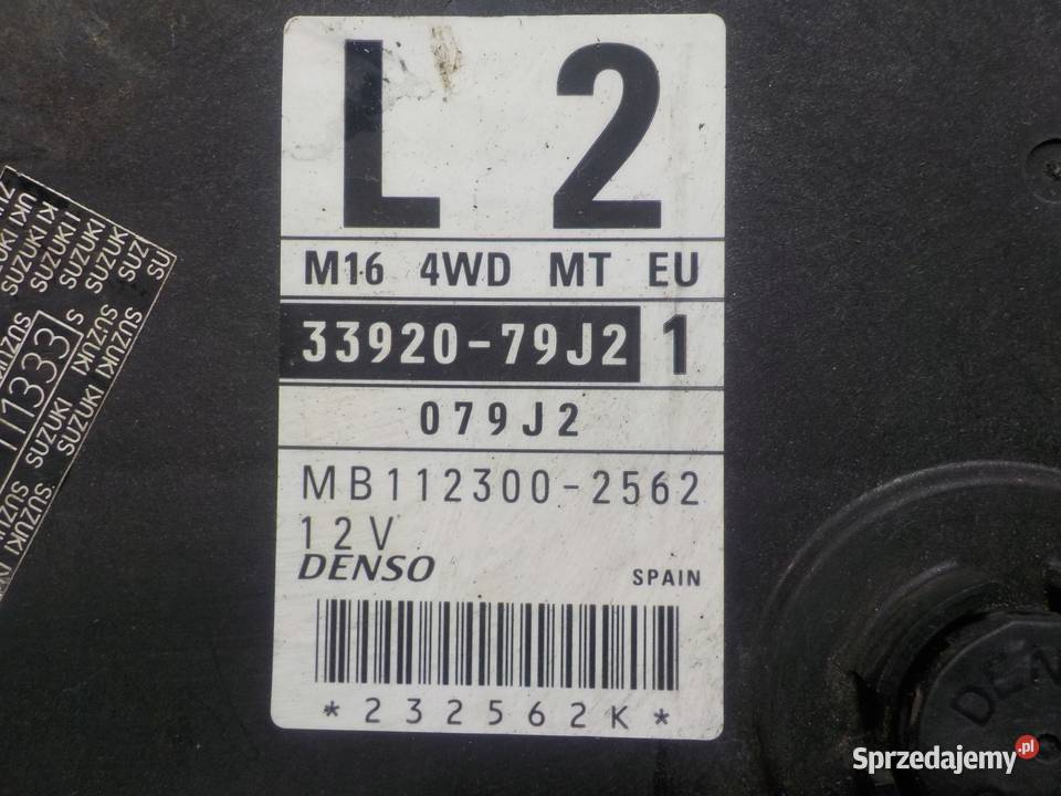 SUZUKI SX4 I 16 B 07r 5D sterownik komputer osobowe mazowieckie