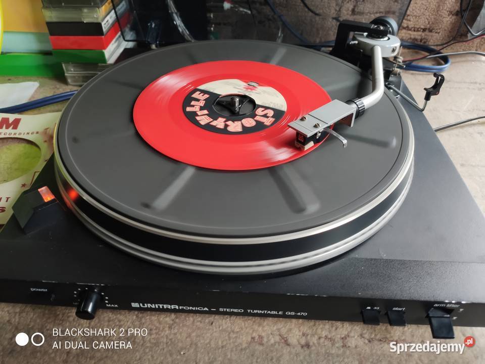 gramofon UnitraFonica GS470 Grabowo