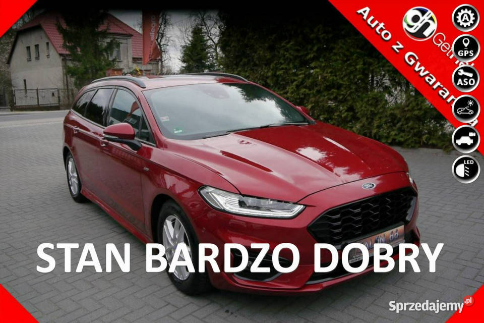 Ford Mondeo ST 20d full LED Navi Stan b kurtyny powietrzne Częstochowa