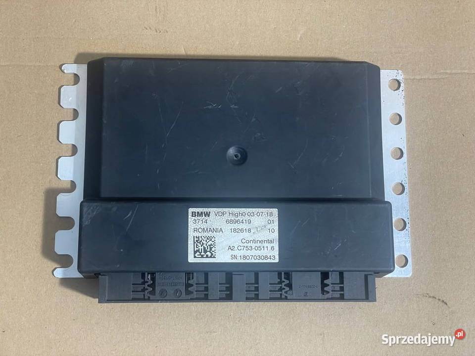 MODUŁ STEROWNIK ZAWIESZENIA VDP HIGH BMW G14 G15 osobowe Układ elektryczny silnika