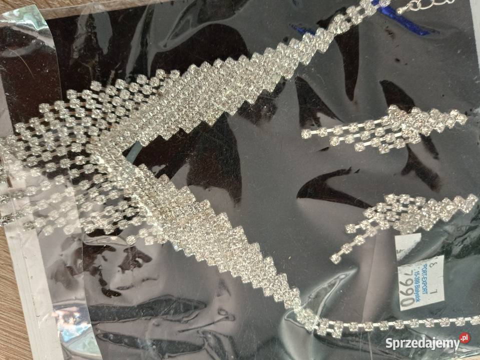 Wieczorowy komplet biżuterii sprzedam