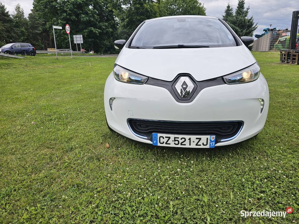 Renault ZOE z bateria na własność Krzykosy sprzedam