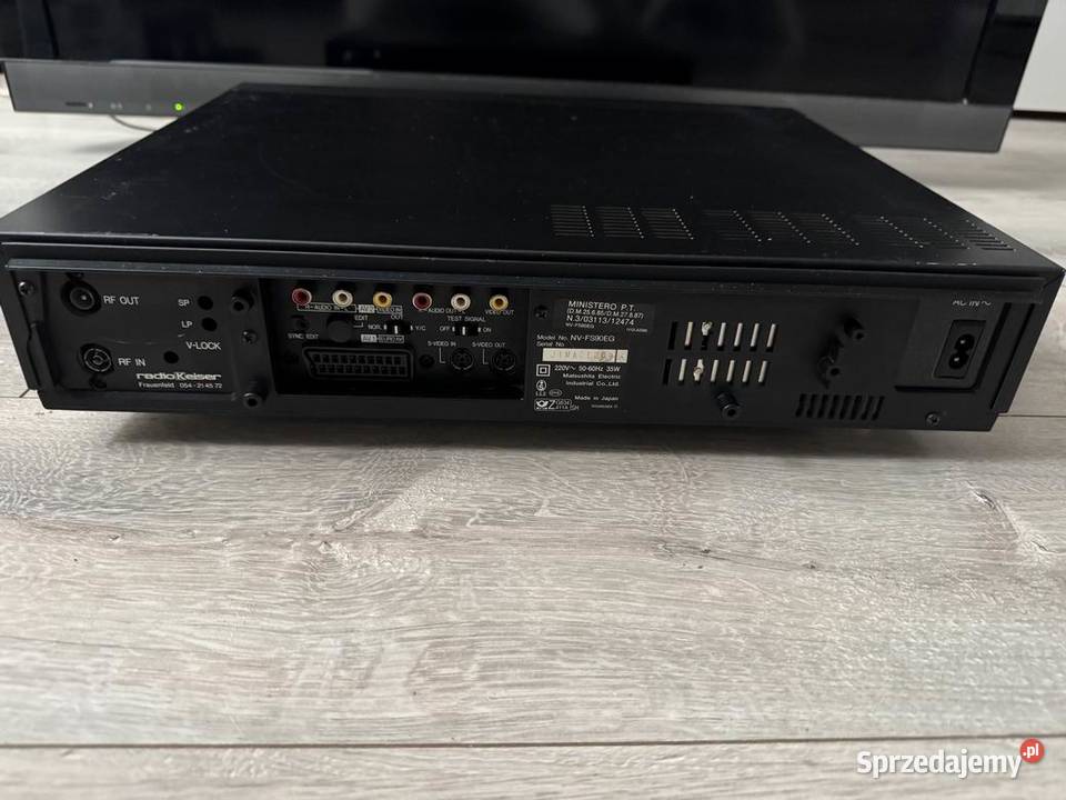 Magnetowid Panasonic NVFS90 Oryginalny Pilot zachodniopomorskie Szczecin