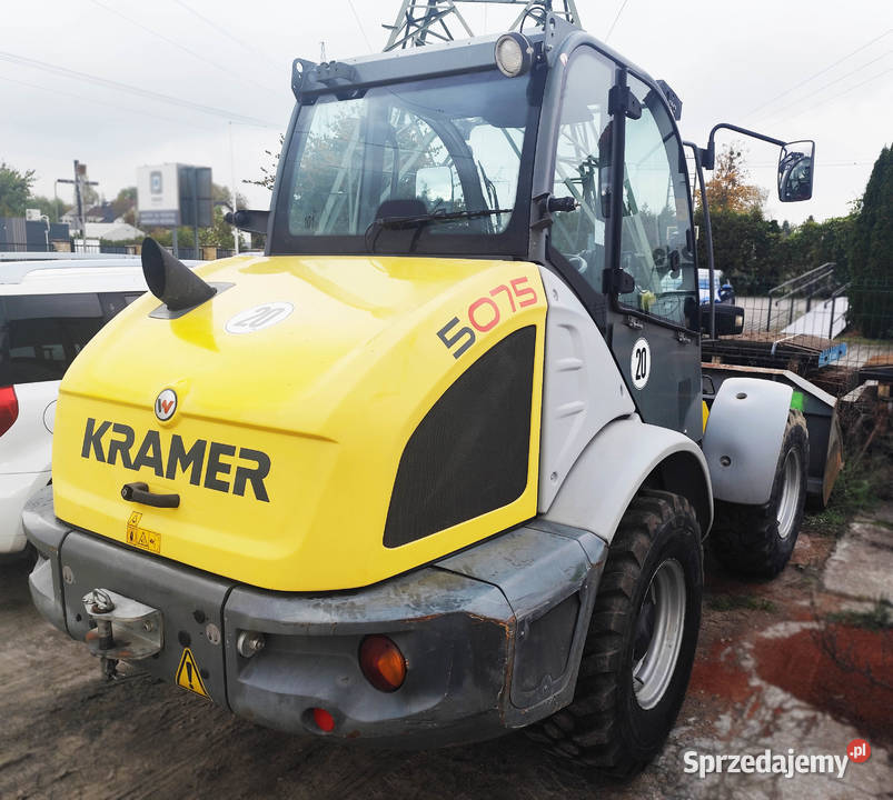 Kramer 5075 ładowarka 2018 1670mtg Koparko ładowarki wielkopolskie Czapury