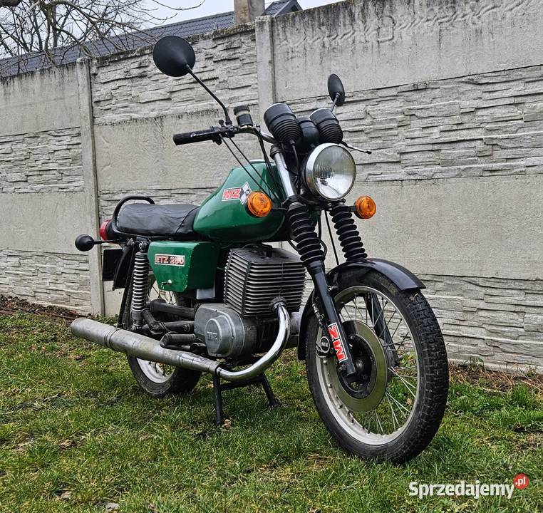 MZ ETZ 250 zarejestrowana Brzeg