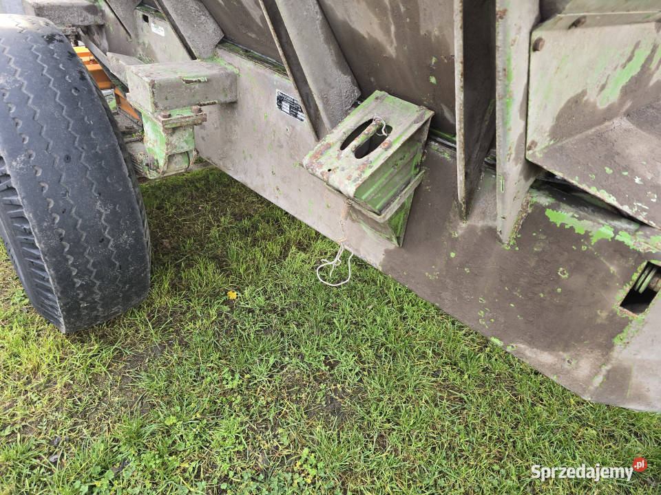 Rozsiewacz wapna nawozów AMAZONE ZG5000 5 ton 6 nieuszkodzony Rozsiewacze nawozów Baliki