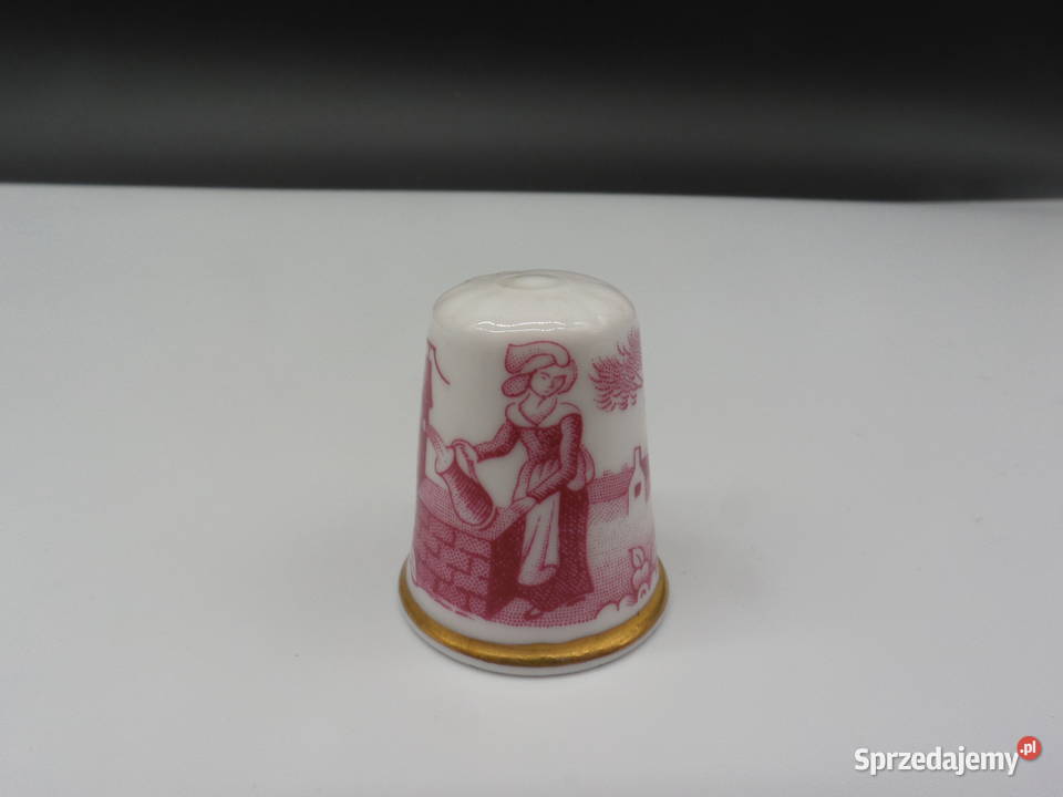 Naparstek z porcelany kostnej Fine Bone China sprzedam