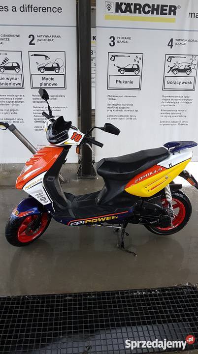 Skuter CPI Oliver Formula r 50 Rok produkcji 2010 Egiertowo sprzedam