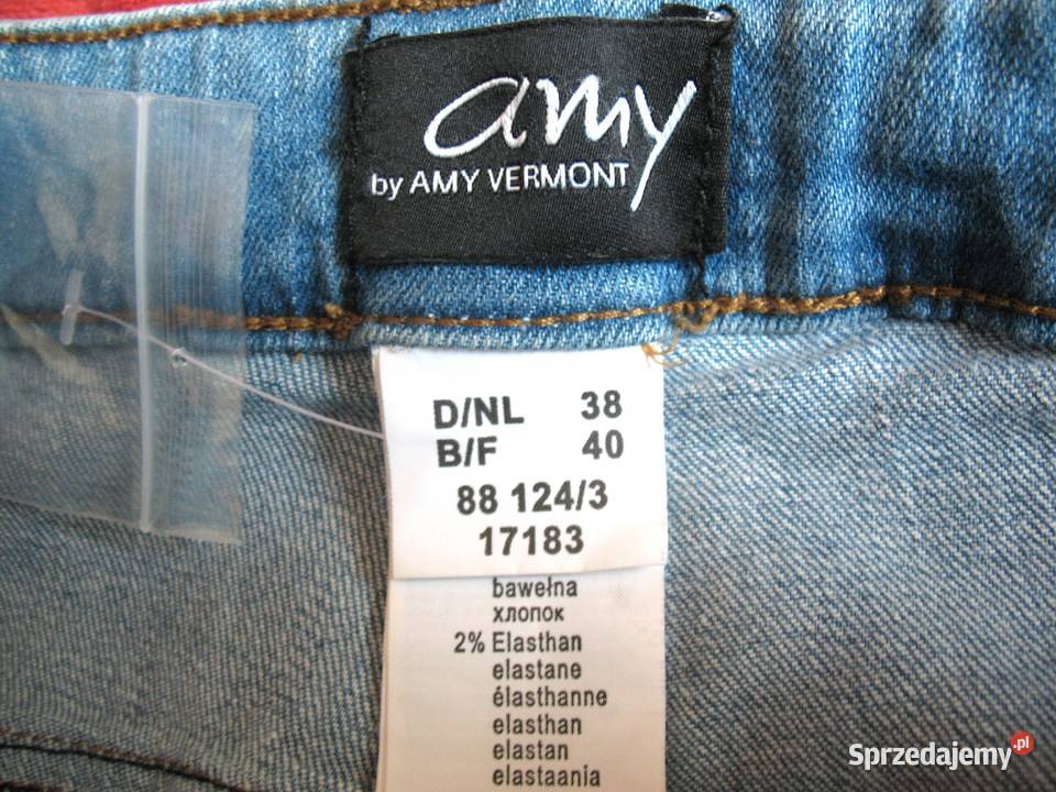 Spodnie damskie jeans 40 L biodra 98 Nowe Amy mazowieckie Siedlce sprzedam