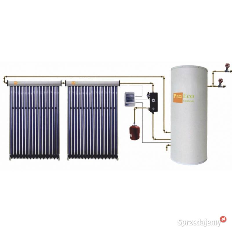 Zasobnik nierdzewny 250 l z podwójną wężownicą Błaszki