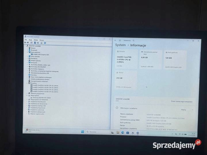 Laptop Lenovo V33015IKB 15 Intel Core i3 8 GB Laptopy i netbooki Warszawa