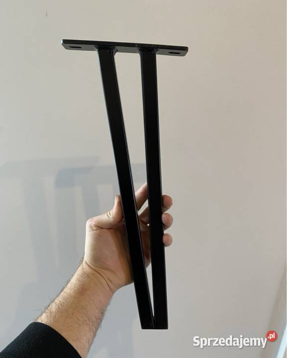 Czarne Nogi metalowe70 Noga loft Stolik kawowy Meble małopolskie Bochnia