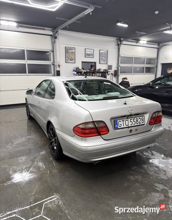 Mercedes CLK 200 20 Kompresor Coupe Elegance aluminiowe felgi Pasłęk