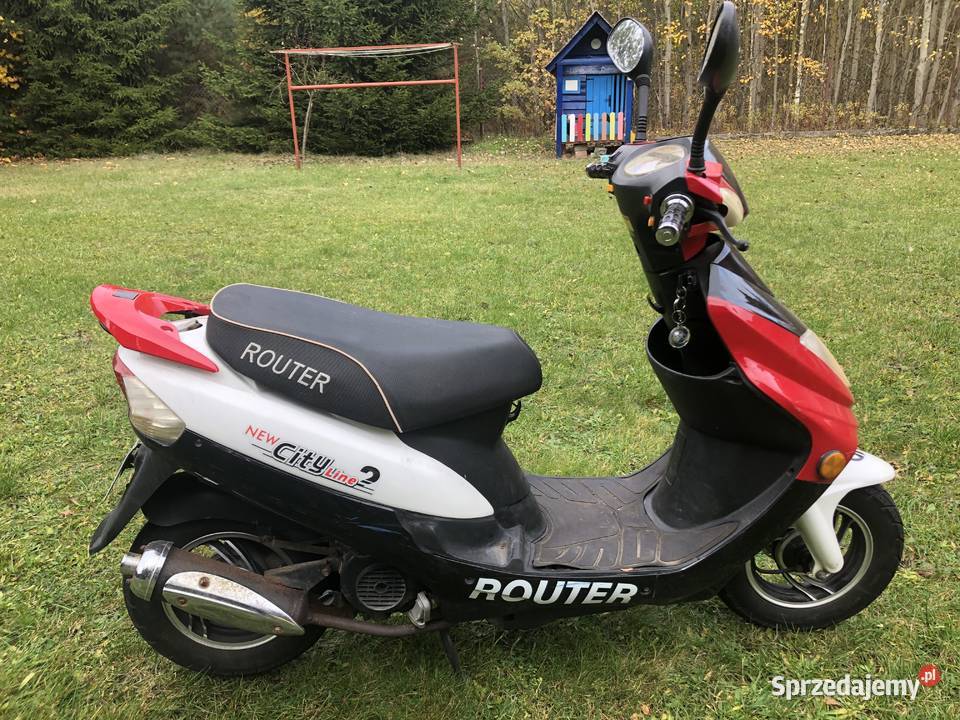 Sprzedam skuter romet router city 2016r mazowieckie Garwolin