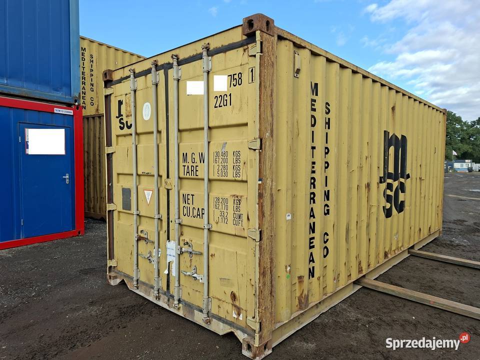 20DC KONTENER 6 METROWY śląskie Gliwice