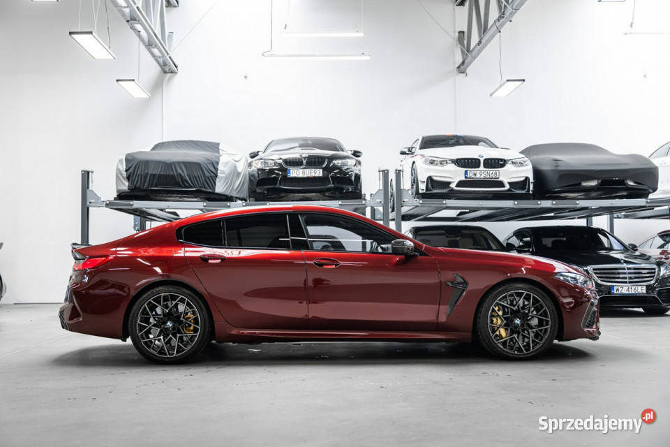 BMW M8 Competition Salon Polska Aventurine Red system Start-Stop Węgrzce